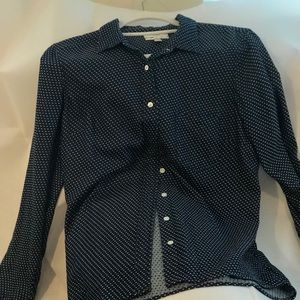J. crew polkadot shirt